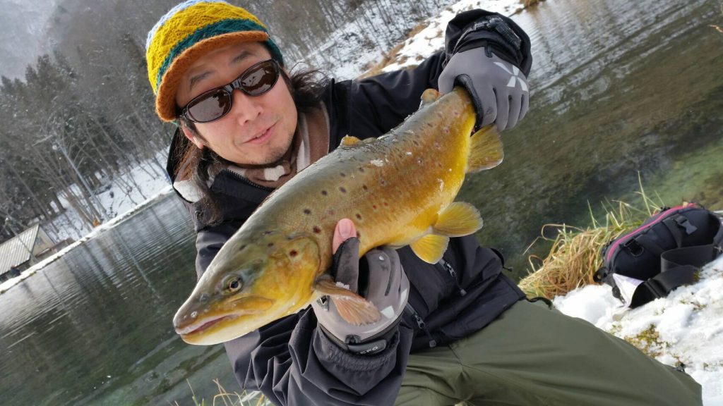 寒いからこそ釣りに行く！